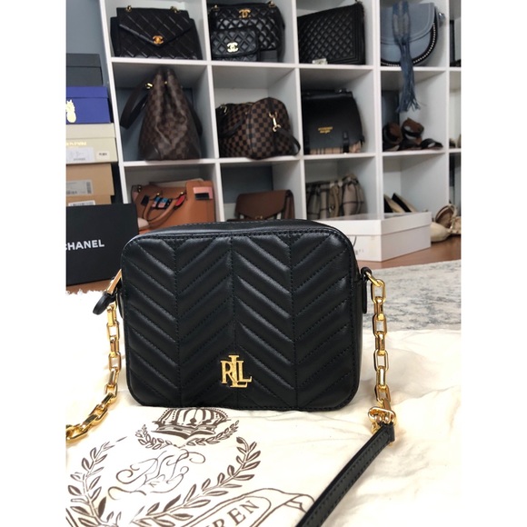 ralph lauren quilted bag